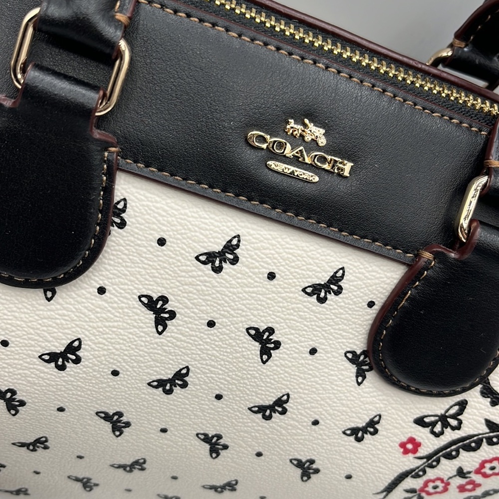Coach Mini Bennett Butterfly Bandana - Picture 4 of 12